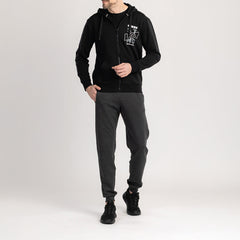 PANTALONI ALTI IN COTONE DA UOMO - TREKMAN