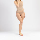 PURECOMFORT - CANOTTIERA DONNA IN COTONE, 2 PEZZI