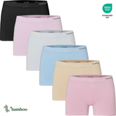 BAMBOOSOFT™ – INTIMO IN BAMBÙ SENZA CUCITURE 6 IN 1 (CONFEZIONE DA 6)