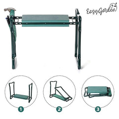 EASYGARDEN® - 3 IN 1 SGABELLO DA GIARDINO E SUPPORTO PER INGINOCCHIARSI