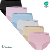 BAMBOO MIDI™ – INTIMO MIDI SENZA CUCITURE 6 IN 1 (CONFEZIONE DA 6)