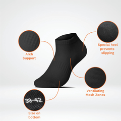 STEPLIGHT™ – CALZE SPORTIVE PREMIUM OEKO-TEX (CONFEZIONE DA 3) - 1,63 € per pez.