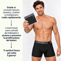 COTTONCORE™ – COTONE BOXER DA UOMO 4+1 GRATUITO - 2,59 € per pez.