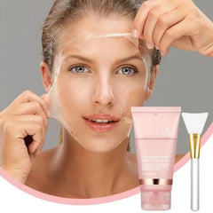 NOCTIVA™ – maschera viso peel-off al collagene da notte, 1+1 GRATIS (2 tubi + 2 pennelli)