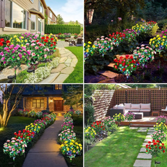 FLORABRIGHT™ – LUCE SOLARE DA GIARDINO A FORMA DI FIORE