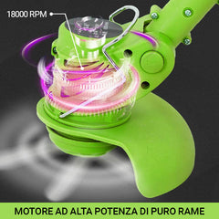 GRASSKING™ - TAGLIAERBA A BATTERIA