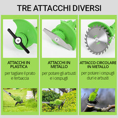 GRASSKING™ - TAGLIAERBA A BATTERIA