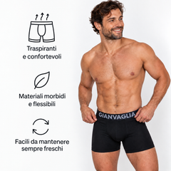 COTTONCORE™ – COTONE BOXER DA UOMO 4+1 GRATUITO - 2,59 € per pez.