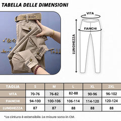 SOLIDEASE™ - PANTALONI CARGO DA DONNA
