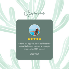 ABITO ESTIVO 100% COTONE - VIVASUN