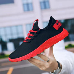 FOTONOVA - SCARPE DA UOMO ESTIVE POPOLARI IN MESH TRASPIRANTE CON PLATFORM