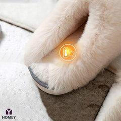 HOMEY® – PANTOFOLE TERMICHE IN PELLE