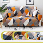 SOFTSTRETCH® - COPRIDIVANO ELASTICIZZATO DI ALTA QUALITÀ - DUE TESTE