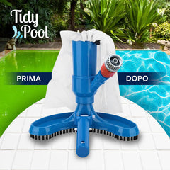 TIDYPOOL™ – ASPIRAPOLVERE SUBACQUEO PER LA PULIZIA DELLE PISCINE