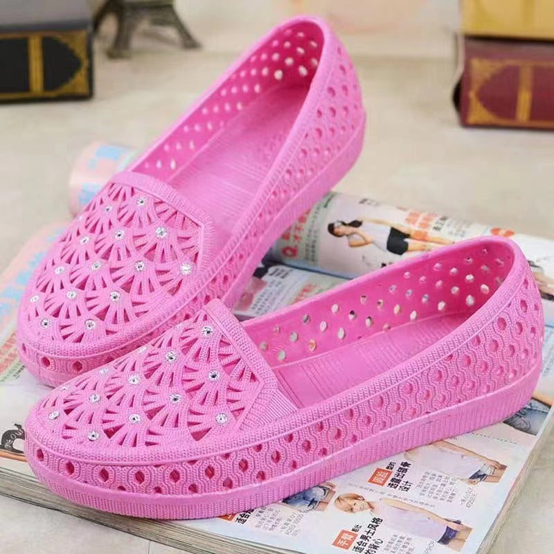 LUXORIA - SANDALI PIATTI ESTIVI CASUAL, CIABATTE