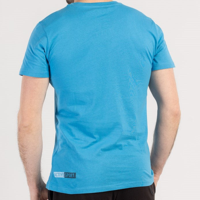 T-SHIRT IN COTONE A MANICHE CORTE DA UOMO - ACTIVIO