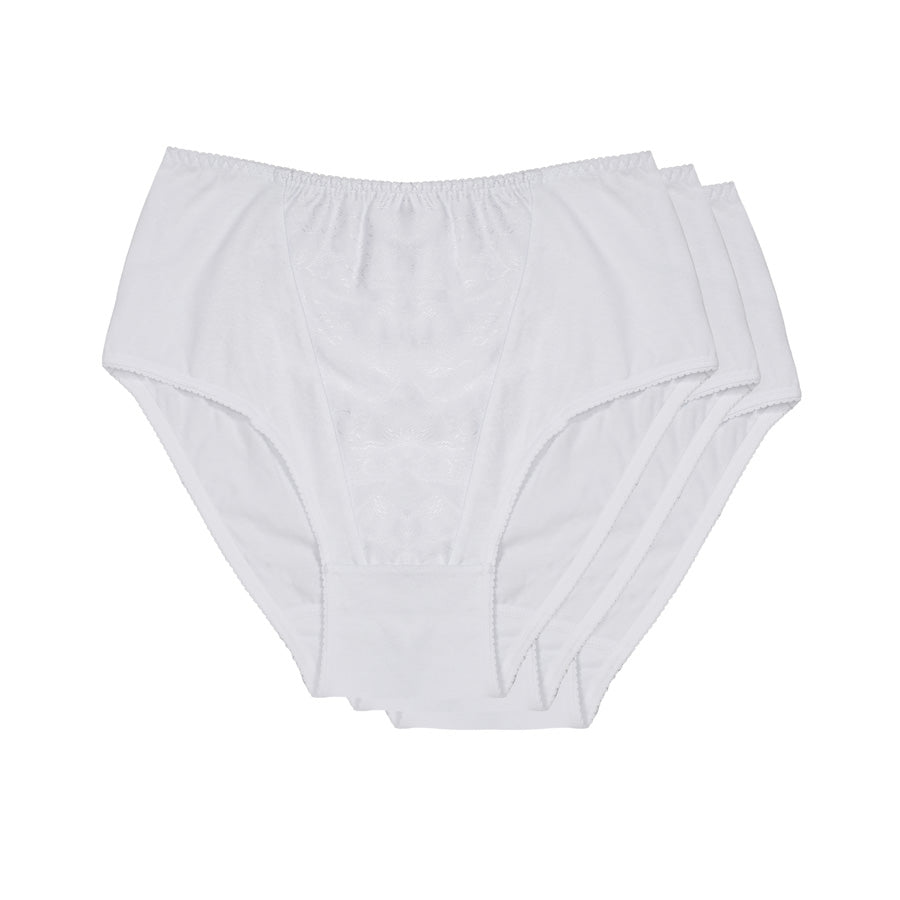 COOLCOTTON - SLIP DA DONNA IN COTONE, 3 PEZZI