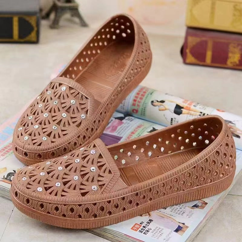 LUXORIA - SANDALI PIATTI ESTIVI CASUAL, CIABATTE