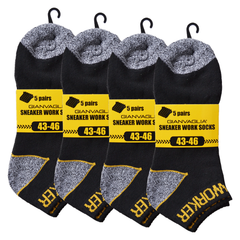 WORKERPRO™ – CALZE DA LAVORO DA UOMO OEKO-TEX (CONFEZIONE DA 5) - 1,38 € per pez.