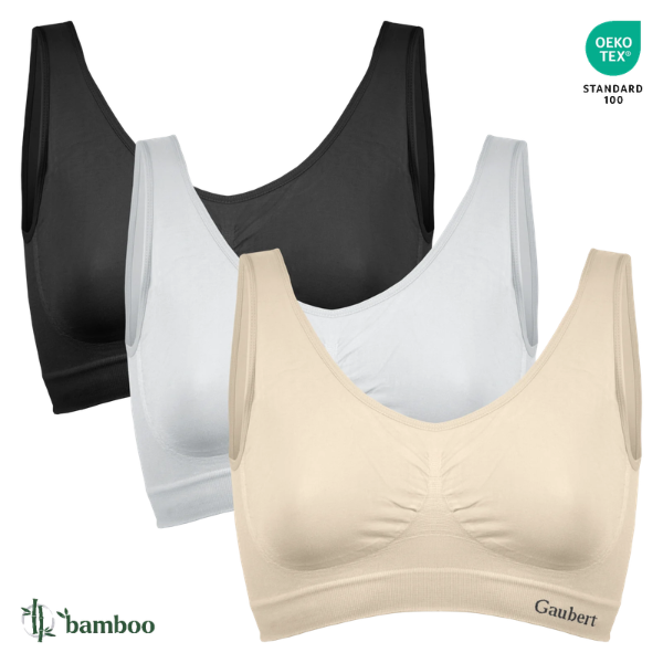 BAMBOOFLEX™ – REGGISENO IMBOTTITO SENZA CUCITURE (SET DA 3) - 4,99 € per pez.