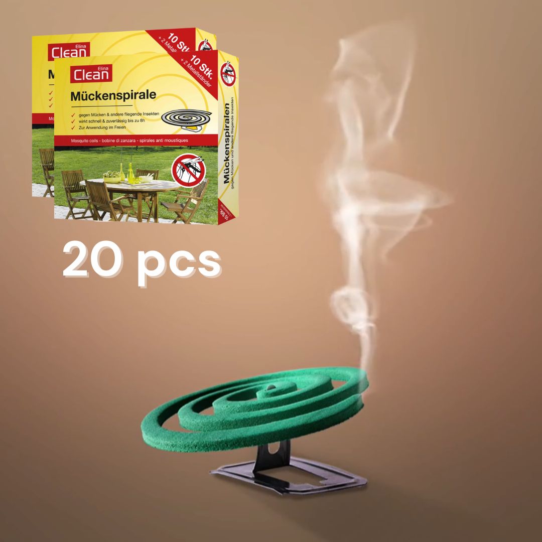 SPIRALSHIELD - SPIRALE CONTRO ZANZARE CON SUPPORTO IN METALLO