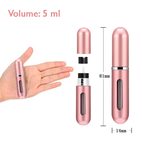 AROMIZER™ - 4 MINI FLACONE SPRAY IN COLORI PROFUMO