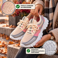 AIRSYNQ™ - SNEAKERS DONNA TRASPIRANTI PER IL COMFORT DI TUTTO IL GIORNO