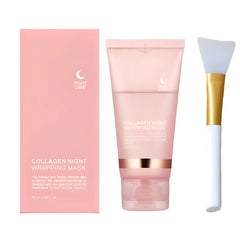 NOCTIVA™ – maschera viso peel-off al collagene da notte, 1+1 GRATIS (2 tubi + 2 pennelli)