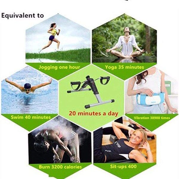 FITPED MINI TRAINER - MINI PEDALIERA PER ALLENAMENTO BRACCIA E GAMBE