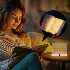 LUMINOX™ - LAMPADA DA LETTURA LED PORTATILE, TRASPARENTE E ADATTA ALL'USO TRANSFRONTALIERO, RICARICABILE TRAMITE USB