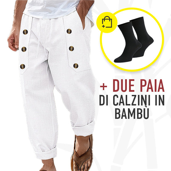 LINERA™ - PANTALONI ESTIVI DA UOMO