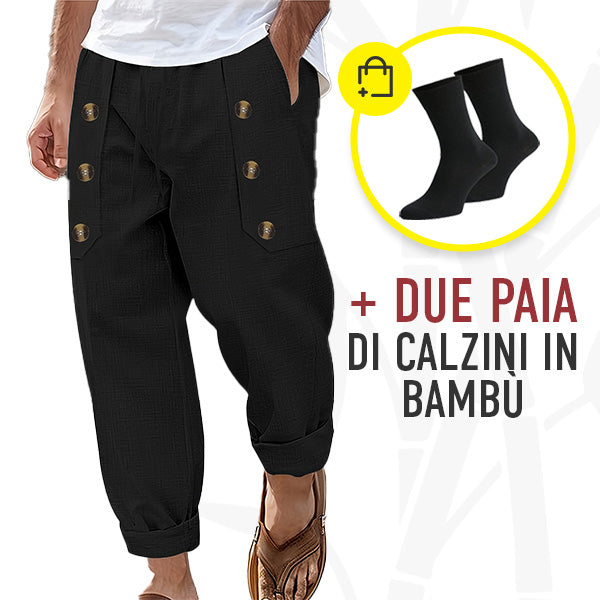LINERA™ - PANTALONI ESTIVI DA UOMO