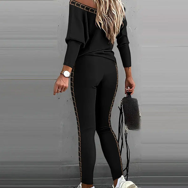LUNACHIC - SET DI MAGLIA E PANTALONI ALLA MODA