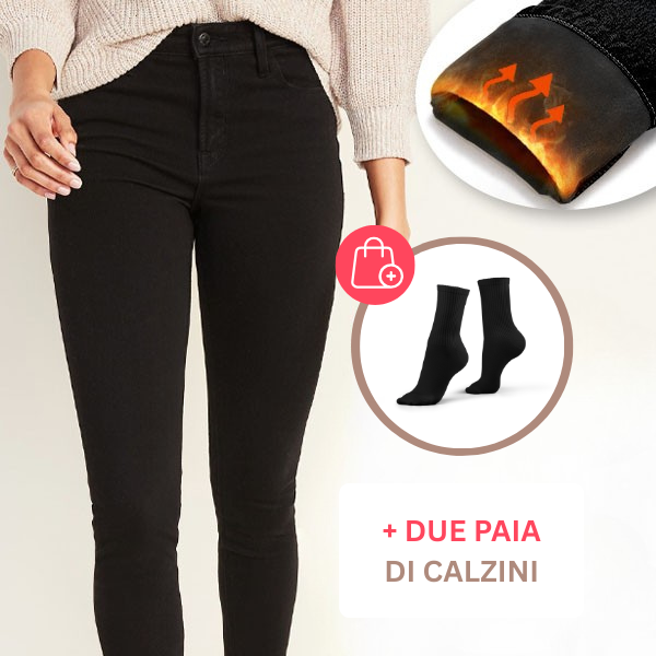 SKINNY® - JEANS INVERNALI CALDI