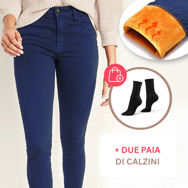 SKINNY® - JEANS INVERNALI CALDI