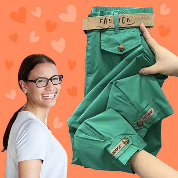 SOLIDEASE™ - PANTALONI CARGO DA DONNA
