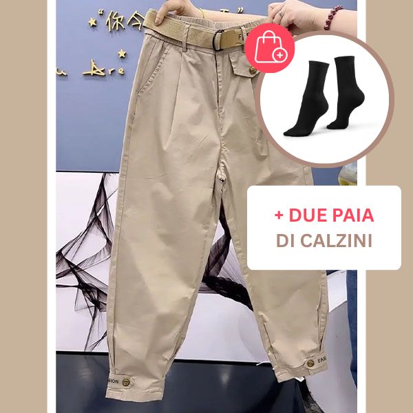 SOLIDEASE™ - PANTALONI CARGO DA DONNA