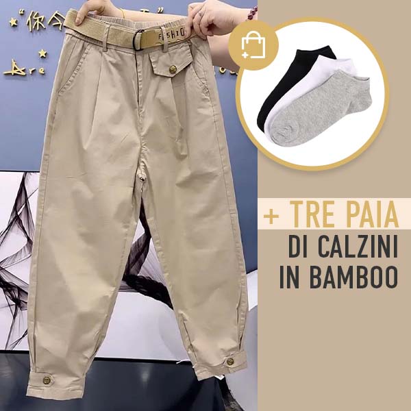 SOLIDEASE™ - PANTALONI CARGO DA DONNA