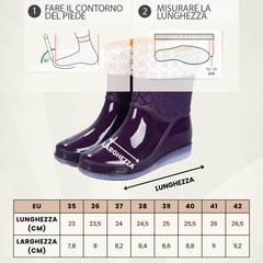 COMFORT - SCARPE DA GIARDINO CON CALZINO RIMOVIBILE