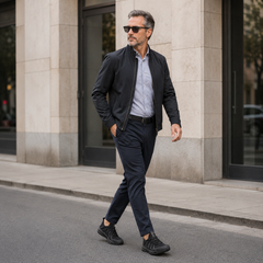 WORKSTYLE™ - SNEAKERS DA UOMO LEGGERE E TRASPIRANTI, SENZA LACCI