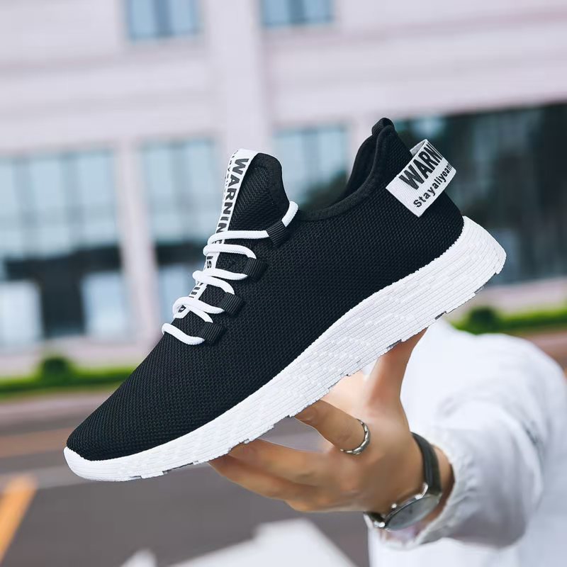 FOTONOVA - SCARPE DA UOMO ESTIVE POPOLARI IN MESH TRASPIRANTE CON PLATFORM