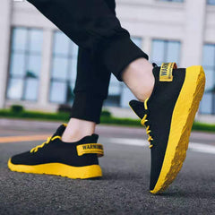FOTONOVA - SCARPE DA UOMO ESTIVE POPOLARI IN MESH TRASPIRANTE CON PLATFORM