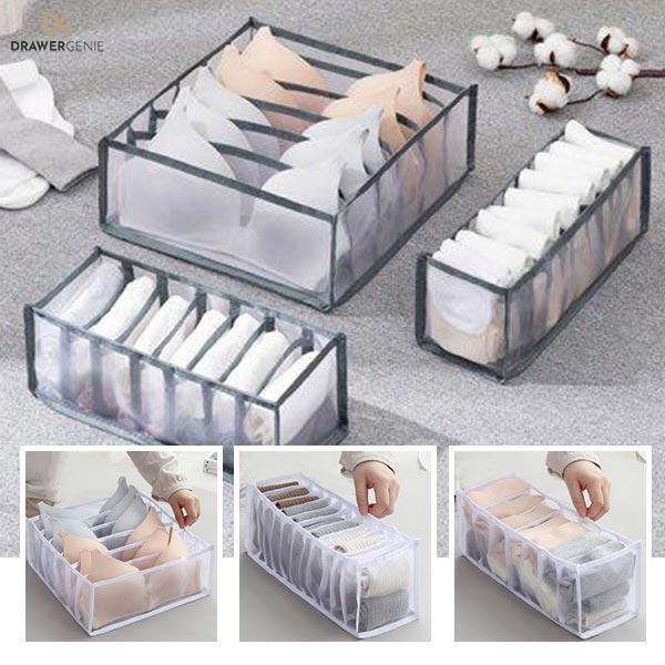 DRAWERGENIE® – SET DA 3 PEZZI PER TENERE IL GUARDAROBA ORGANIZZATO 1+1 GRATIS