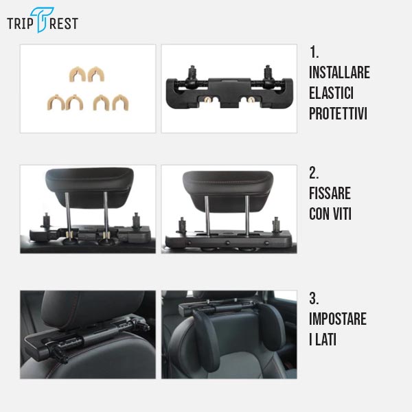 TRIPREST® – POGGIATESTA ERGONOMICI