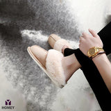 HOMEY® – PANTOFOLE TERMICHE IN PELLE