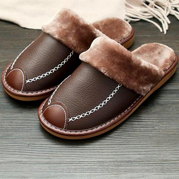SNOOK® – PANTOFOLE TERMICHE IN PELLE