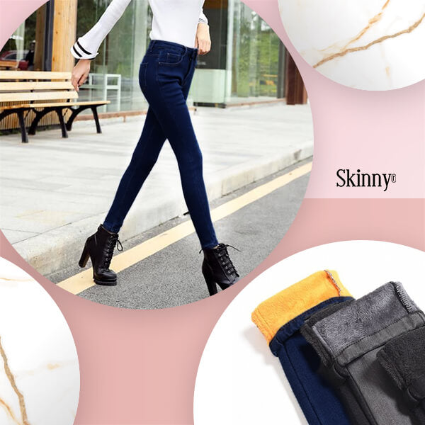 SKINNY® - JEANS INVERNALI CALDI