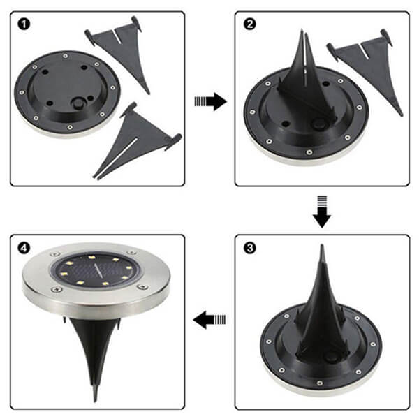 LIGHTSON®: LAMPADE SOLARI A LED 1X