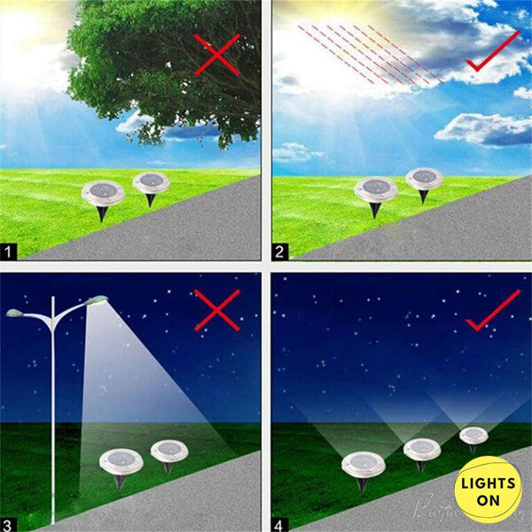 LIGHTSON®: LAMPADE SOLARI A LED 1X